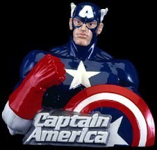 Captain America Limited Edition Bank - 
BA007