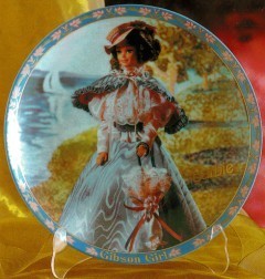 Gibson Girl Barbie Limited Edition Porcelain Plate - 
174769