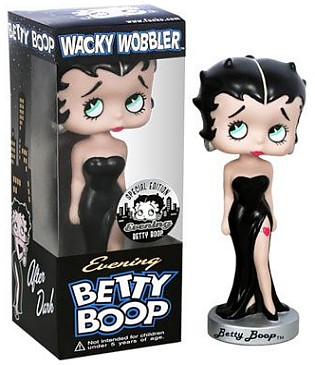 Evening Betty Boop Wacky Wobbler Bobble Head Figurine - 
7989