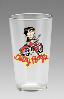 Betty Boop Biker Pint Glass - 
8363BB
