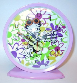 Betty Boop Flower Child Desk Alarm Clock - 
BB-C10