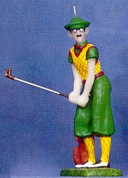 Male Golfer Novelty Candle - 
60226