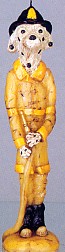 Fireman (Dalmatian) Novelty Candle - 
LPFD1