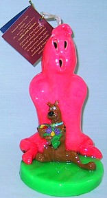 Scooby Doo With Ghost Candle - Pink - 
SD02-P