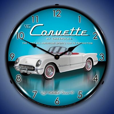 1953 Corvette Lighted Wall Clock - 
1953CORVETTE