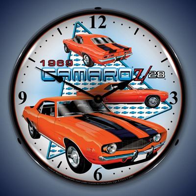 1969 Camaro Z28 Lighted Wall Clock - 
1969CAMAROZ28