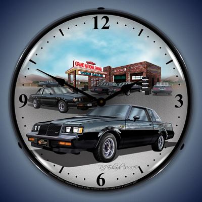 1987 Buick Grand National Lighted Wall Clock - 
1987BUICKGN