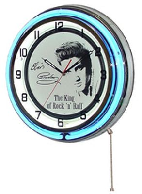 Elvis Presley Double Neon Wall Clock - 
ELVISPRESLEY