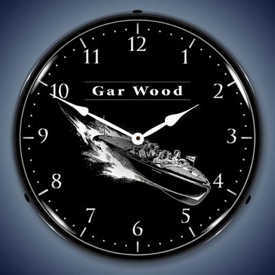 Garwood Boats Lighted Wall Clock - 
GARWOOD