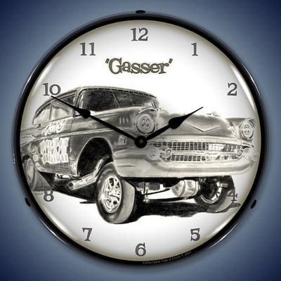 Gasser Lighted Wall Clock - 
GASSER