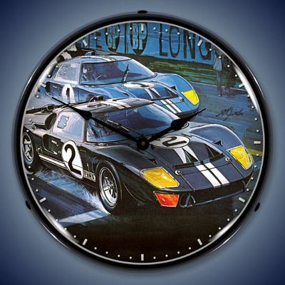 Ford GT-40 Lighted Wall Clock - 
GT40