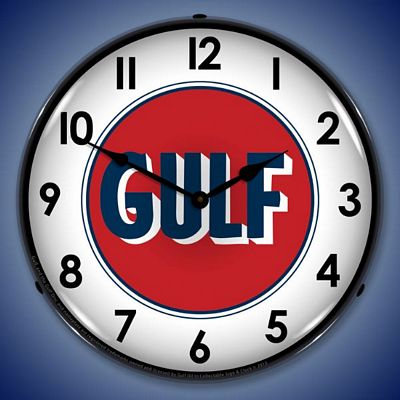 Gulf 1960 Lighted Wall Clock - 
GULF1960