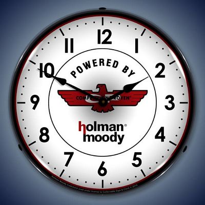 Holman Moody Lighted Wall Clock - 
HOLMANMOODY