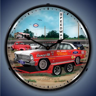 Jenkins 1966 Nova Lighted Wall Clock - 
JENKINS1966NOVA