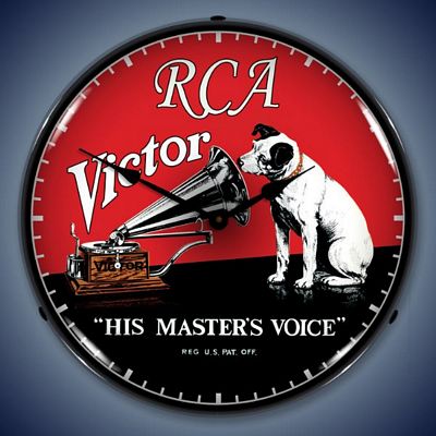 RCA Victor Lighted Wall Clock - 
RCAVICTOR