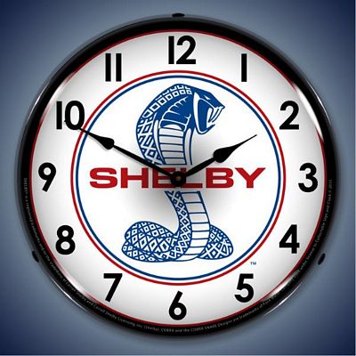 Shelby Cobra Lighted Wall Clock - 
SHELBYCOBRA1