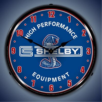 Shelby High Performance Equipment Lighted Wall Clock - 
SHELBYHIGH