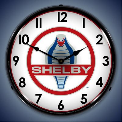 Shelby Logo Lighted Wall Clock - 
SHELBYLOGO