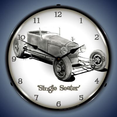 Single Seater Lighted Wall Clock - 
SINGLESEATER