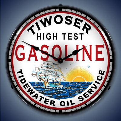 Tiwoser Gasoline Lighted Wall Clock - 
TIWOSERGAS