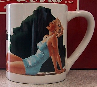 Coca-Cola Bathing Beauties 11 Ounce Mug - Now For A Coke - 
50442.01.01