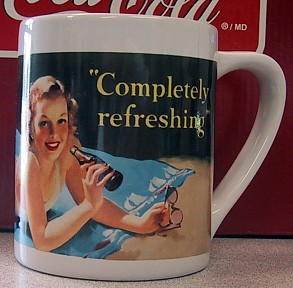 Coca-Cola Bathing Beauties 11 Ounce Mug - Completely Refreshing - 
50442.01.03