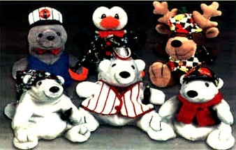 Coca-Cola Plush Bean Bags Winter Set By Cavanagh - 
H79901