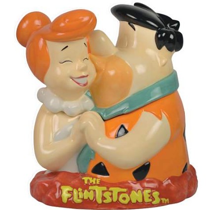 Flintstones Fred And Wilma Cookie Jar - 
21707