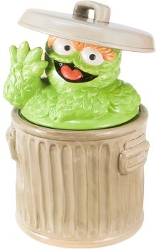 Oscar The Grouch Sesame Street Cookie Jar - 
32042