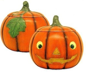Halloween Pumpkin Cookie Jar - 
5228-0203