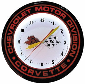 Corvette Neon Wall Clock - 
CORVETBND