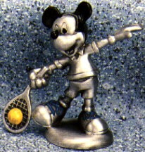 Mickey Tennis Pewter Figurine - 
4822
