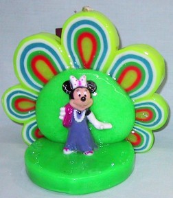Minnie Mouse In The Spotlight Candle - Green - 
ITS02-MINP_GR