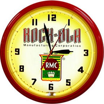 Rock Ola Neon Wall Clock - 
ROCKOLA