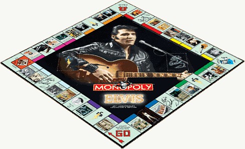 Elvis Presley 25th Anniversary Collectible Version Of Monopoly - 
1720200