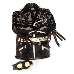 HARLEY-DAVIDSON SHOVELHEAD JACKET WITH GOGGLES SET PORCELAIN HINGED BOX - 
332191
