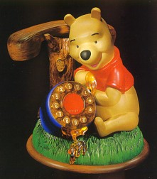 Winnie The Pooh Talking Desk Telephone - 
POOHDSK