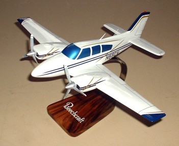 Beechcraft Baron Custom Scale Model Aircraft - 
barron55