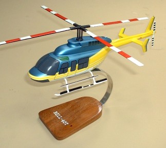 Bell 407 Helicopter Custom Scale Model Aircraft - 
bell407_4