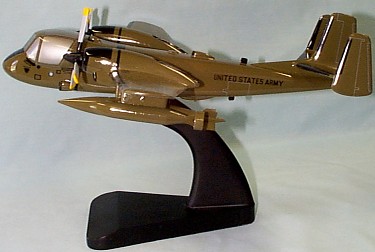 OV-1D Mohawk U.S. Army Custom Scale Model Aircraft - 
ov