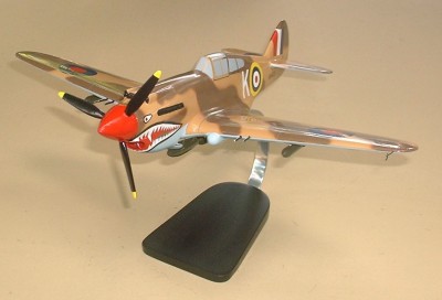 P-40K RAF Custom Scale Model Aircraft - 
p40