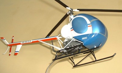 Schweizer 300C Helicopter Custom Scale Model Aircraft - 
schweizer