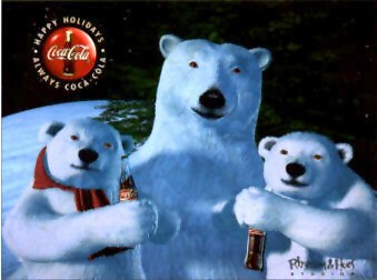 Coca-Cola Animation Art Cel - Cubs Day Out - 
AA101
