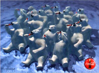 Coca-Cola Animation Art Cel - The Pause That Refreshes - 
AA102