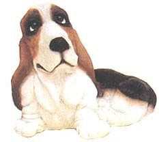 BASSET HOUND DOG BANK