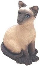 BLUE POINT SIAMESE CAT BANK