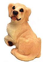YELLOW LABRADOR DOG BANK