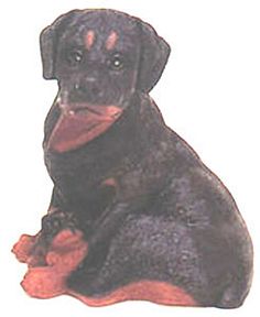 ROTTWEILER DOG BANK