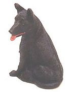 BLACK SHEPHERD DOG BANK
