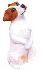 BROWN JACK RUSSELL DOG BANK